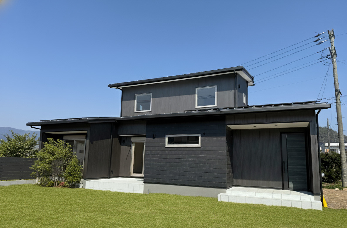 高耐久・高耐候の外壁材を標準仕様